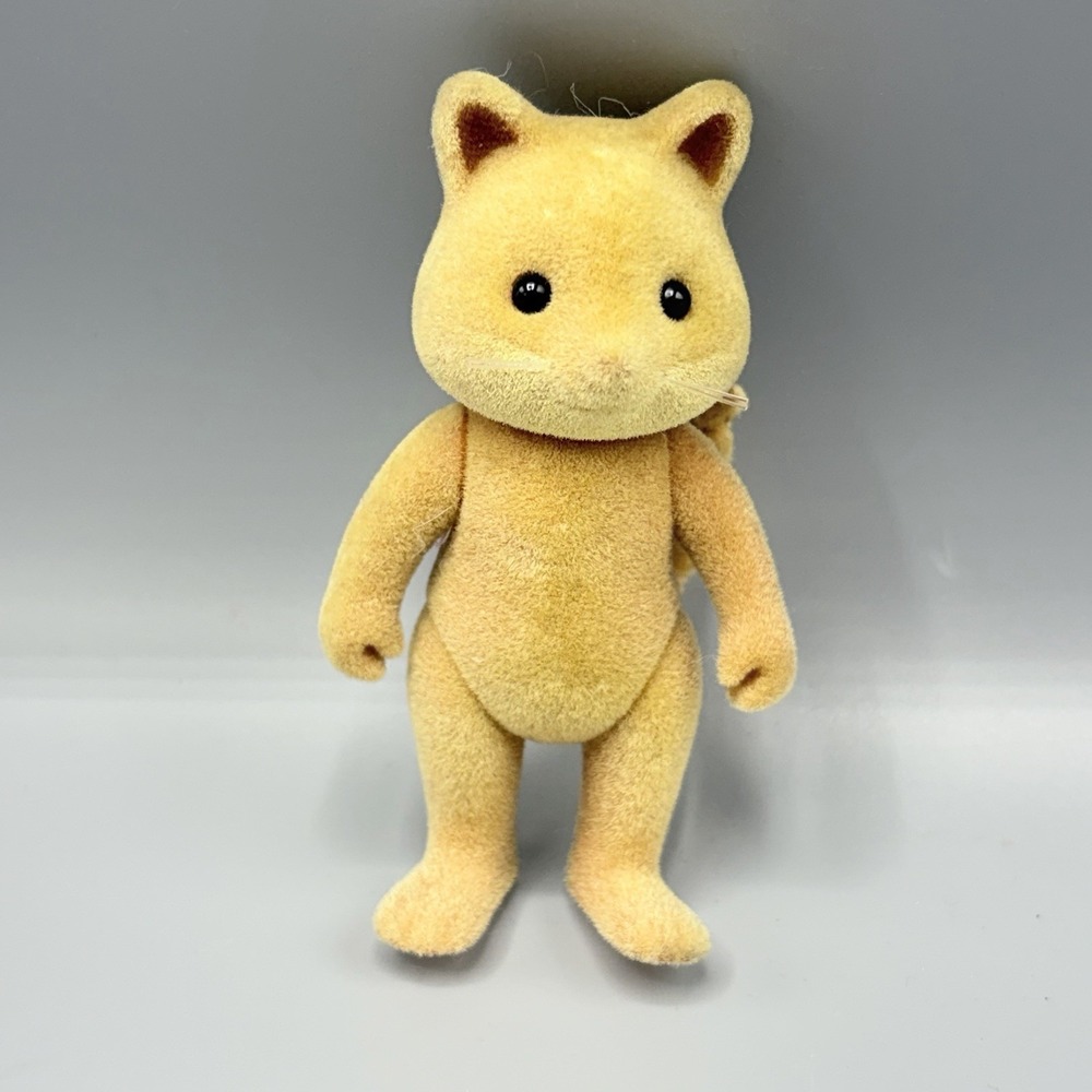 Vtg Slydale Honey Fox Family Sylvanian Families Calico Critters  1 Fox Mom Dad